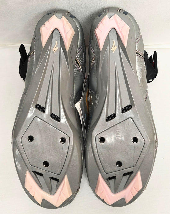 Specialized Torch Women's Road Cycling Shoes - Silver/Pink