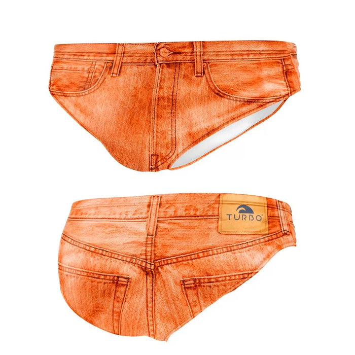 TURBO Men's Water Polo Swimsuit Jeans Turbo