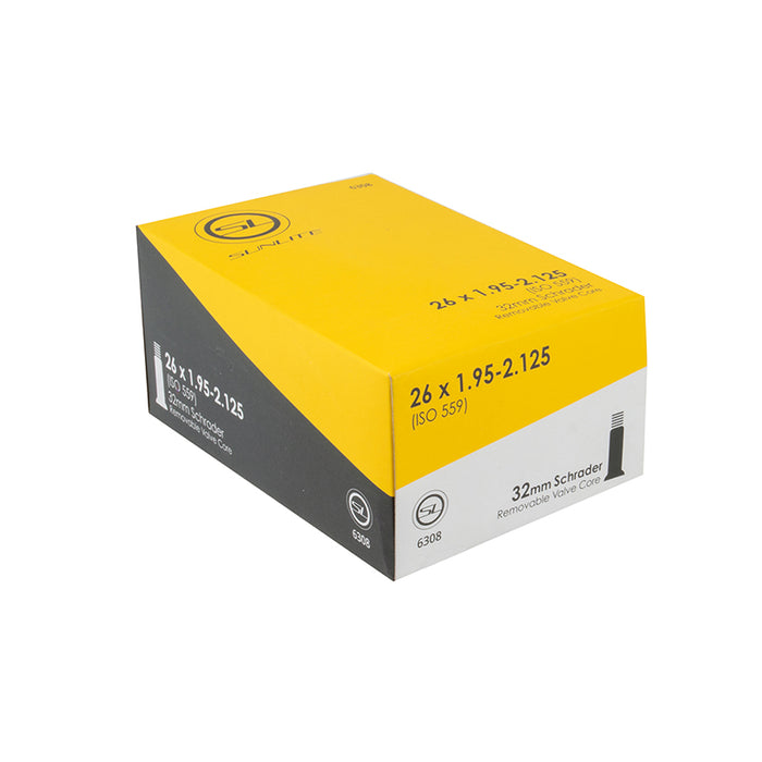Sunlite Standard Schrader Valve Inner Tube - 32mm Valve Stem