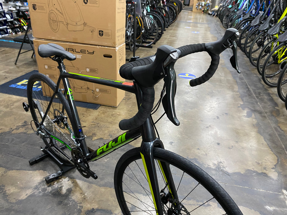 Fuji Sportif 1.5 Disc Shimano Tiagra 10 Speed - Anthracite/Green
