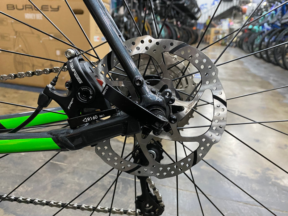 Fuji Sportif 1.5 Disc Shimano Tiagra 10 Speed - Anthracite/Green