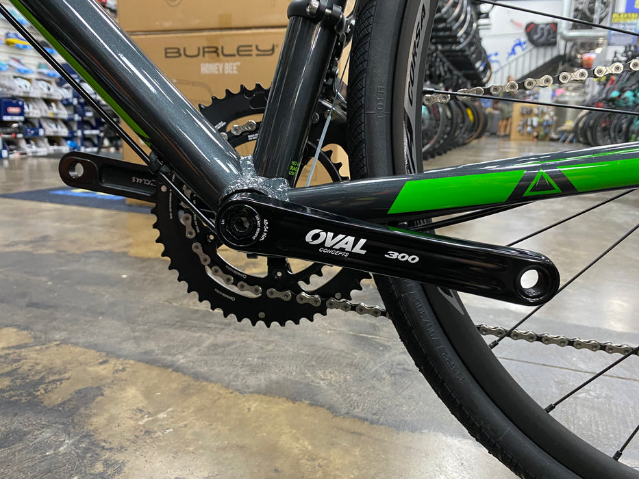 Fuji Sportif 1.5 Disc Shimano Tiagra 10 Speed - Anthracite/Green