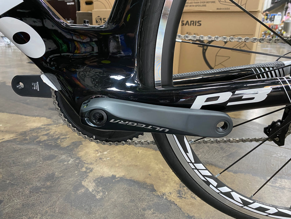 Cervelo P3 Shimano Ultegra Di2 11 Spd - Mavic Cosmic Wheels - Fluor/Blk/Wht DEMO
